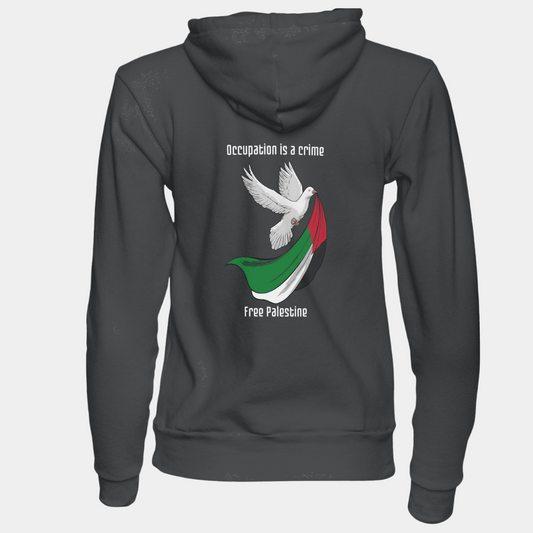 Occupation is a crime Hoodie Unisex