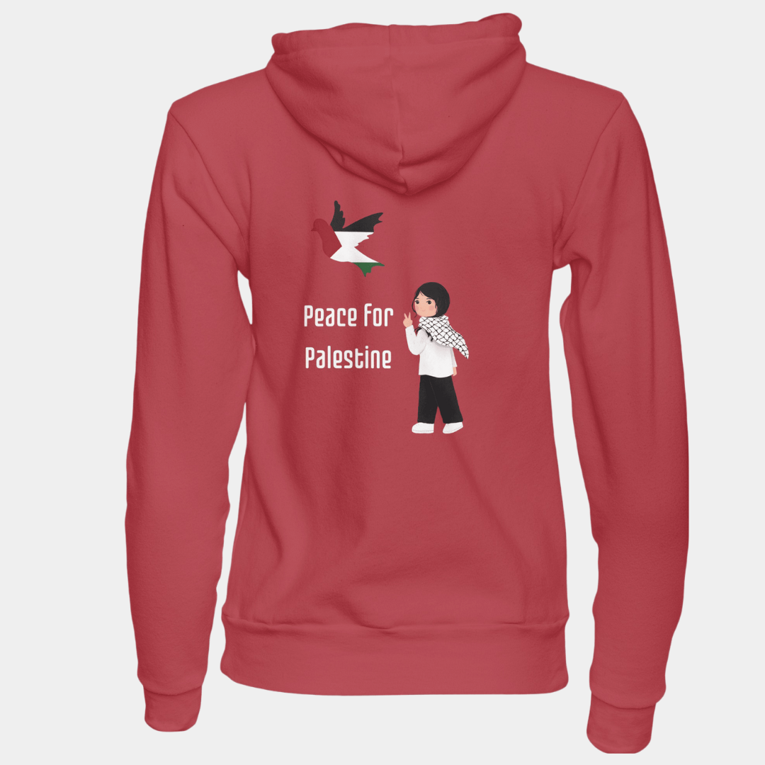 Peace for Palestine Hoodie Unisex